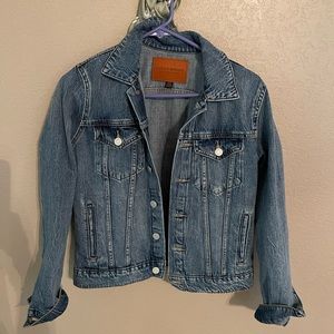 Lucky brand tomboy trucker jean jacket
